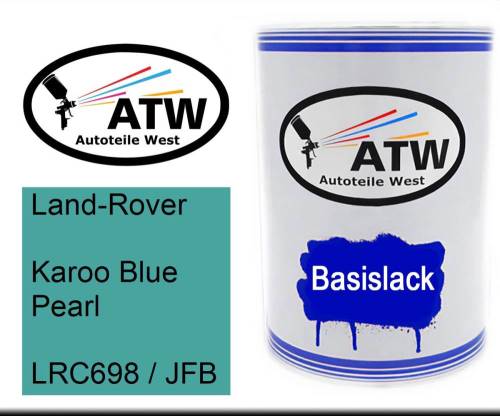 Land-Rover, Karoo Blue Pearl, LRC698 / JFB: 500ml Lackdose, von ATW Autoteile West.